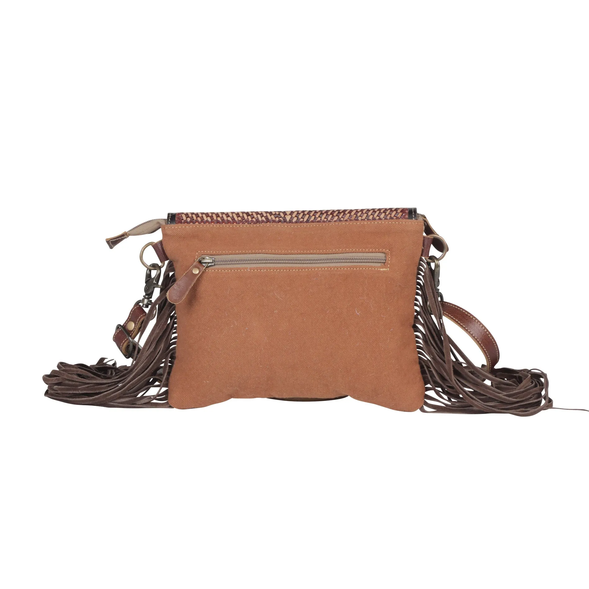 Sandy Rosewood Hand-Tooled Bag sold by Myra Bag product image thumbnail 3