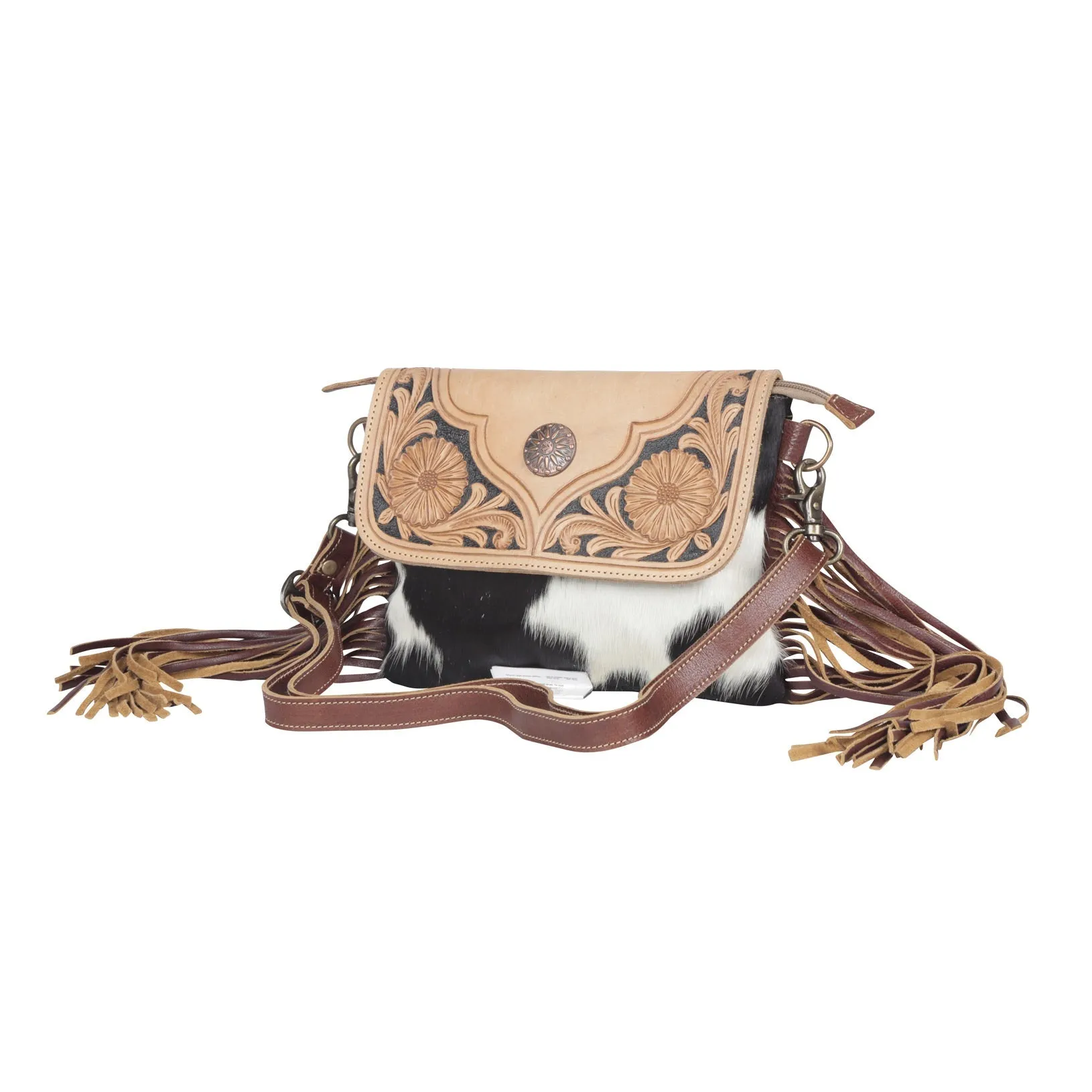 Coral Paz Hand-Tooled Bag sold by Myra Bag product image thumbnail 2