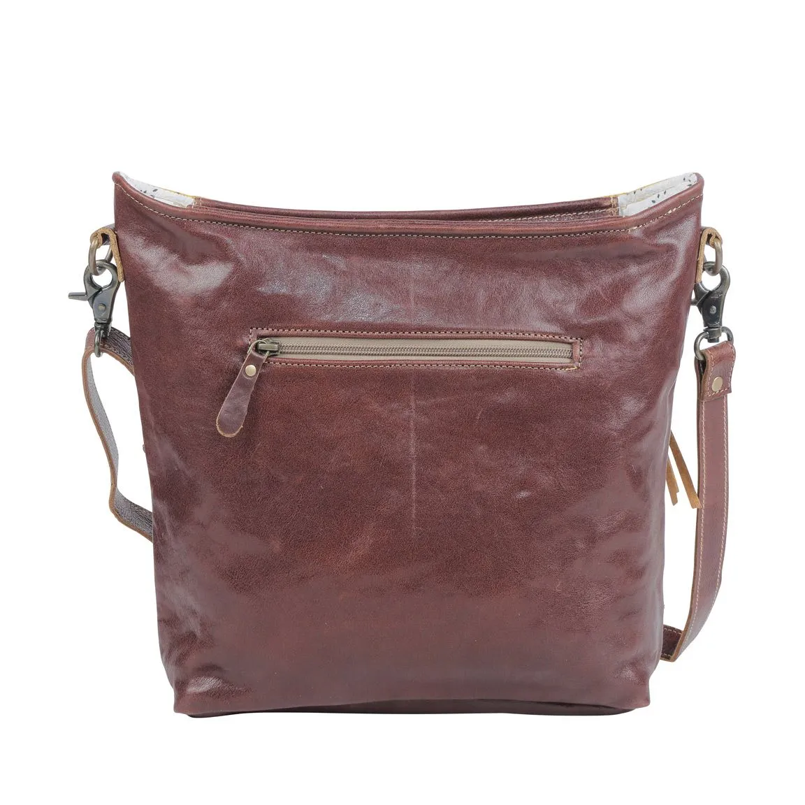 Gold Spell Leather & Hairon Bag sold by Myra Bag product image thumbnail 3