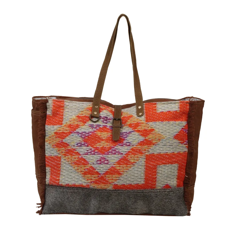 BRIGHT SIGHT WEEKENDER BAG sold by Myra Bag