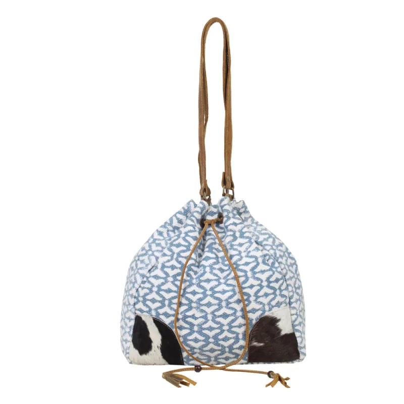 DEEP SERENE BUCKET BAG sold by Myra Bag