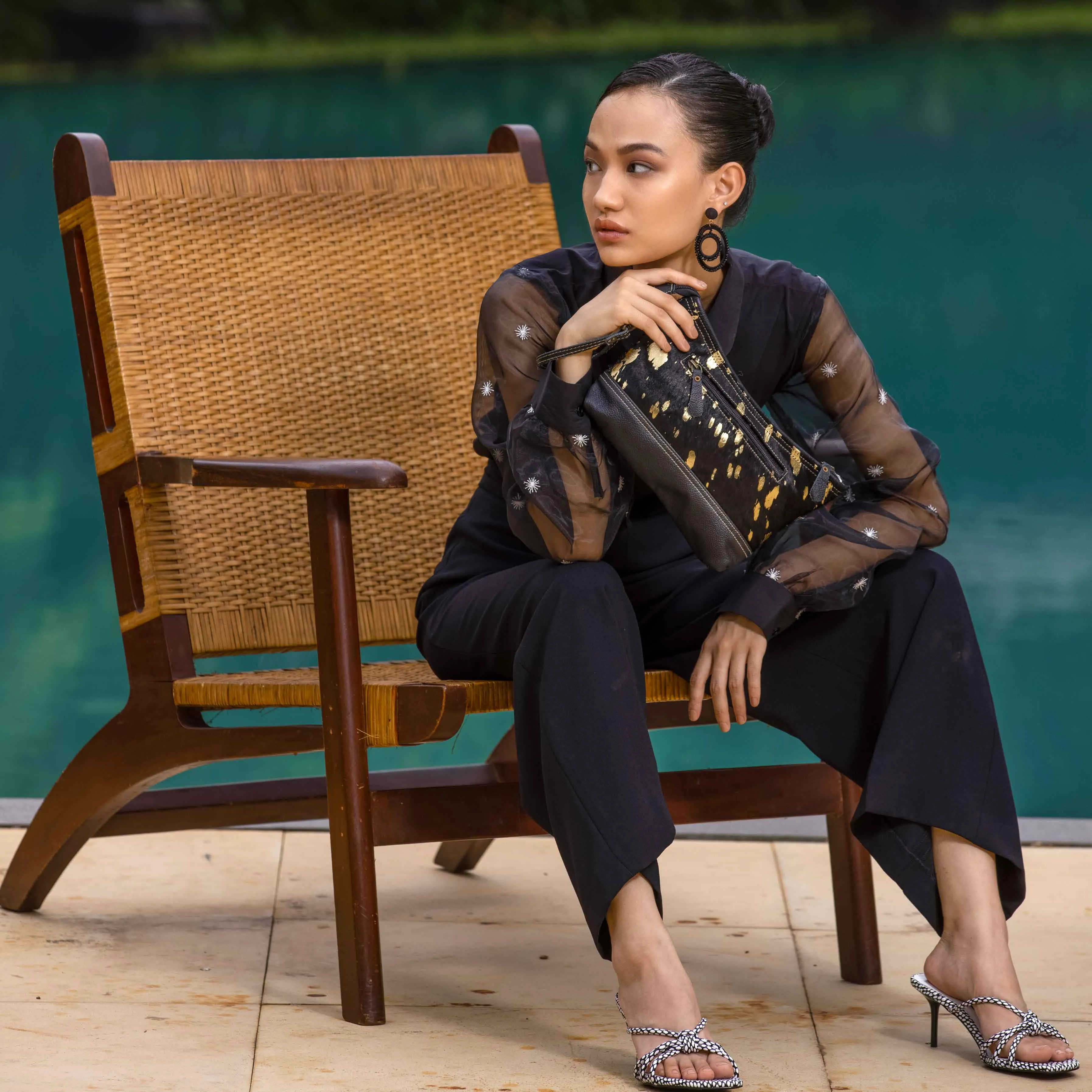 MOORISH LEATHER AND HAIRON BAG sold by Myra Bag product image thumbnail 5