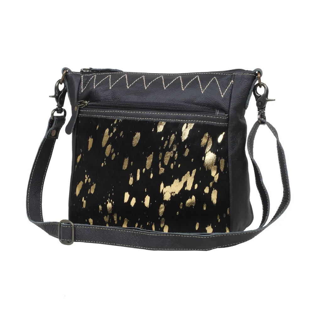 ZIGGY LEATHER AND HAIRON BAG sold by Myra Bag product image thumbnail 2