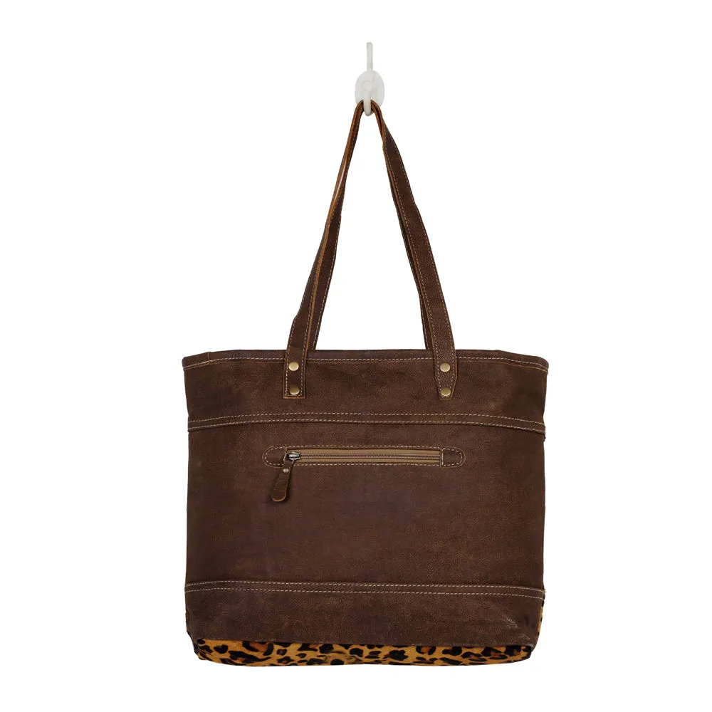 CLINCH LEATHER AND HAIRON BAG sold by Myra Bag product image thumbnail 3