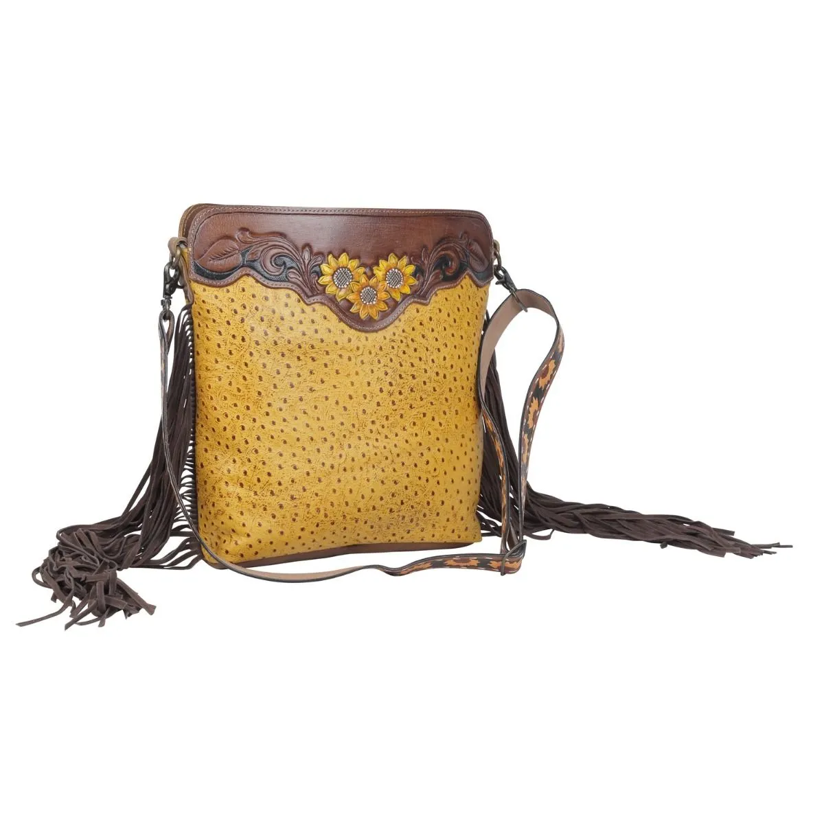 Drops Of Sun Hand-Tooled Bag sold by Myra Bag product image thumbnail 2