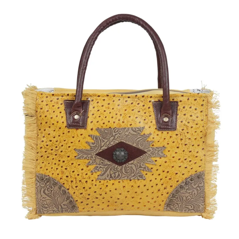 Supine Canvas & Hairon Bag sold by Myra Bag