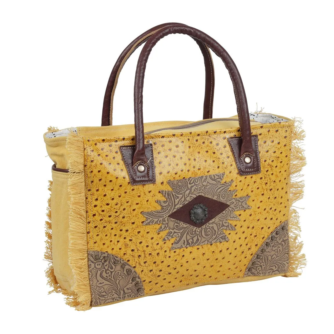 Supine Canvas & Hairon Bag sold by Myra Bag product image thumbnail 2