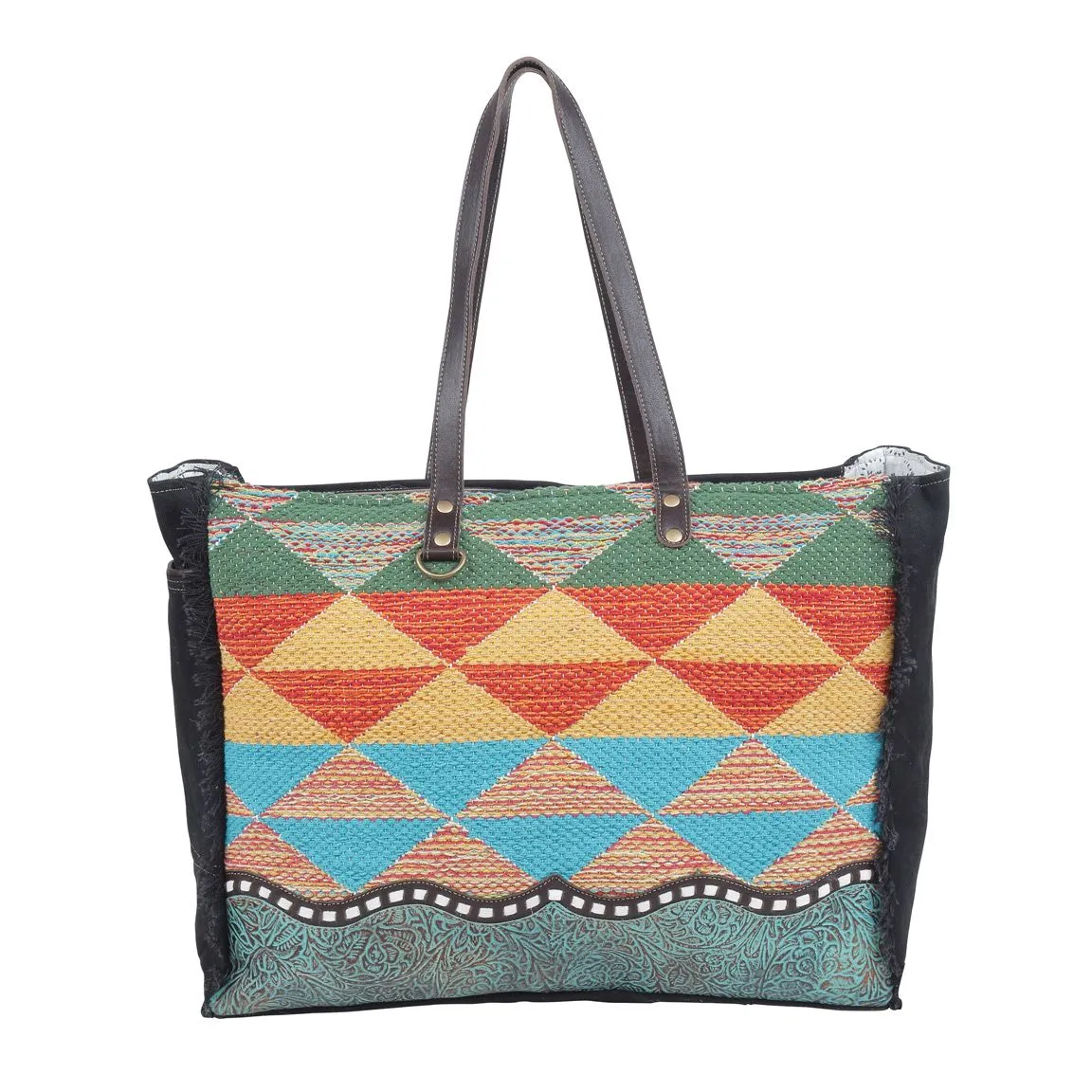 Jazz Flame Weekender Bag sold by Myra Bag