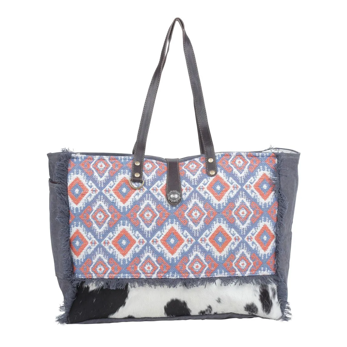 Bonhomie Weekender Bag sold by Myra Bag