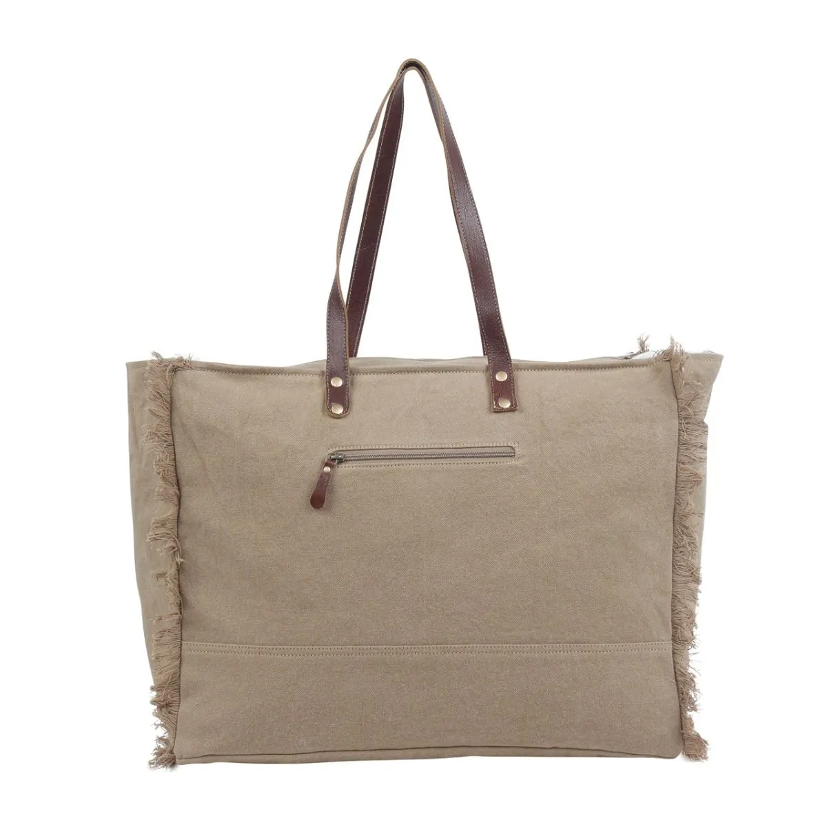 Bruine Weekender Bag sold by Myra Bag product image thumbnail 3
