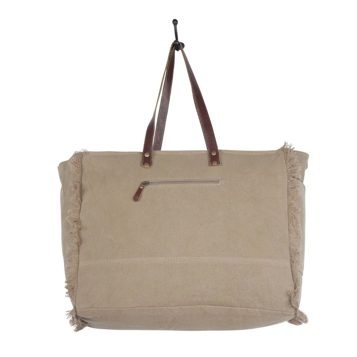Bruine Weekender Bag sold by Myra Bag product image thumbnail 5