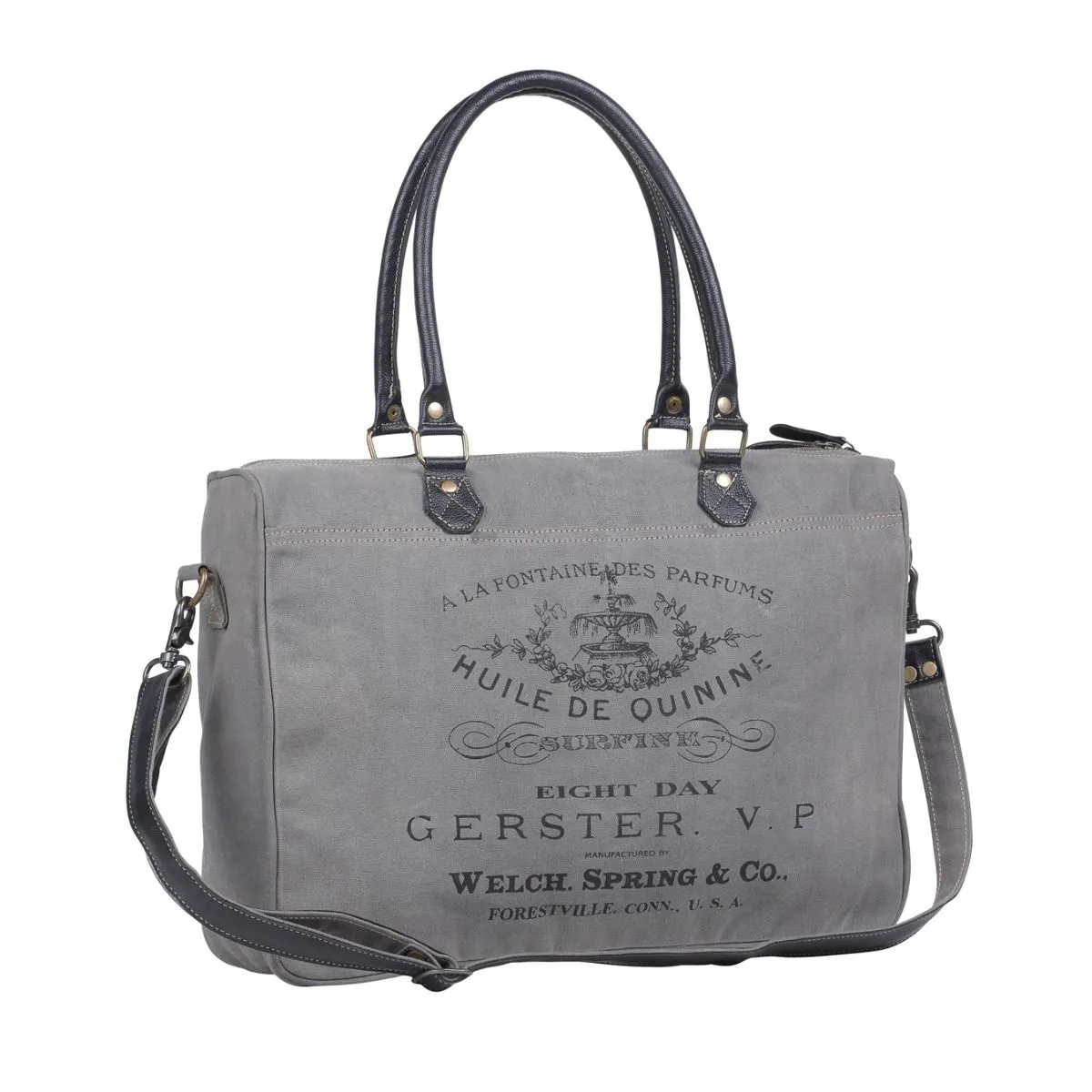Grays Inlaid Messenger Bag sold by Myra Bag product image thumbnail 2