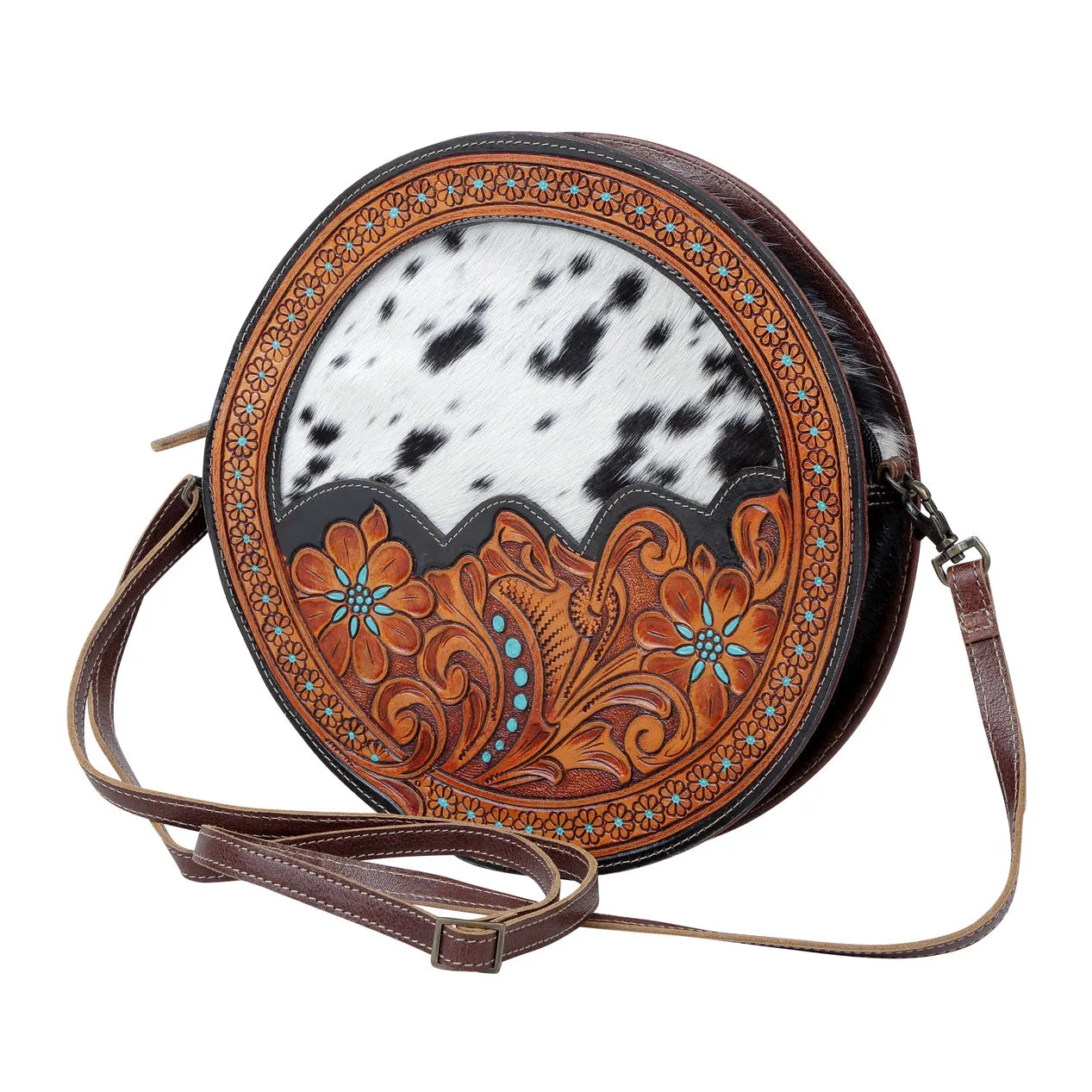 Simply Sober Round Bag sold by Myra Bag product image thumbnail 2