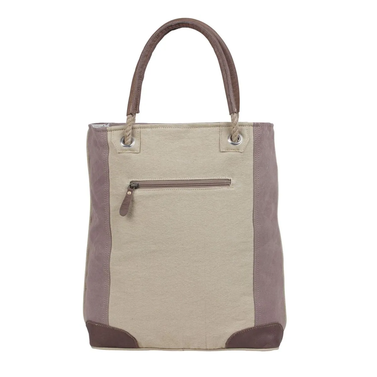 Sepia Aster Tote Bag sold by Myra Bag product image thumbnail 3