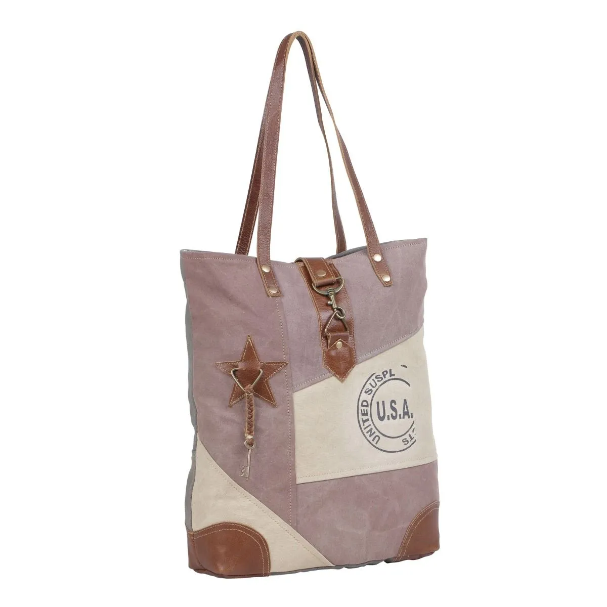 Undulate Tote Bag sold by Myra Bag product image thumbnail 2