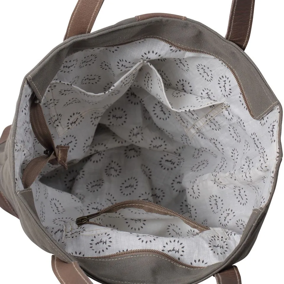 Time'S Wheel Tote Bag sold by Myra Bag product image thumbnail 4