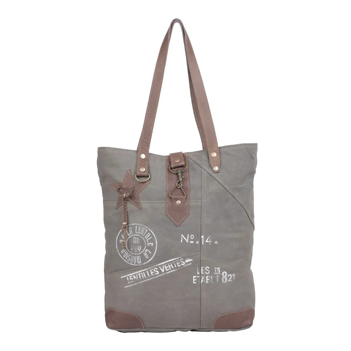 Time'S Wheel Tote Bag sold by Myra Bag