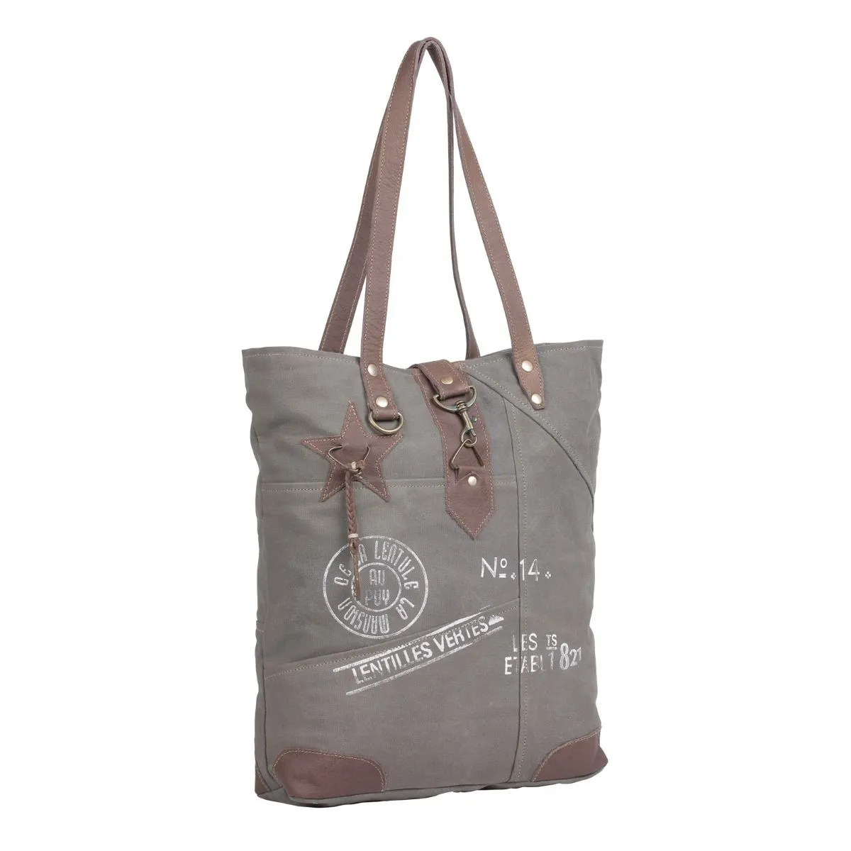 Time'S Wheel Tote Bag sold by Myra Bag product image thumbnail 2
