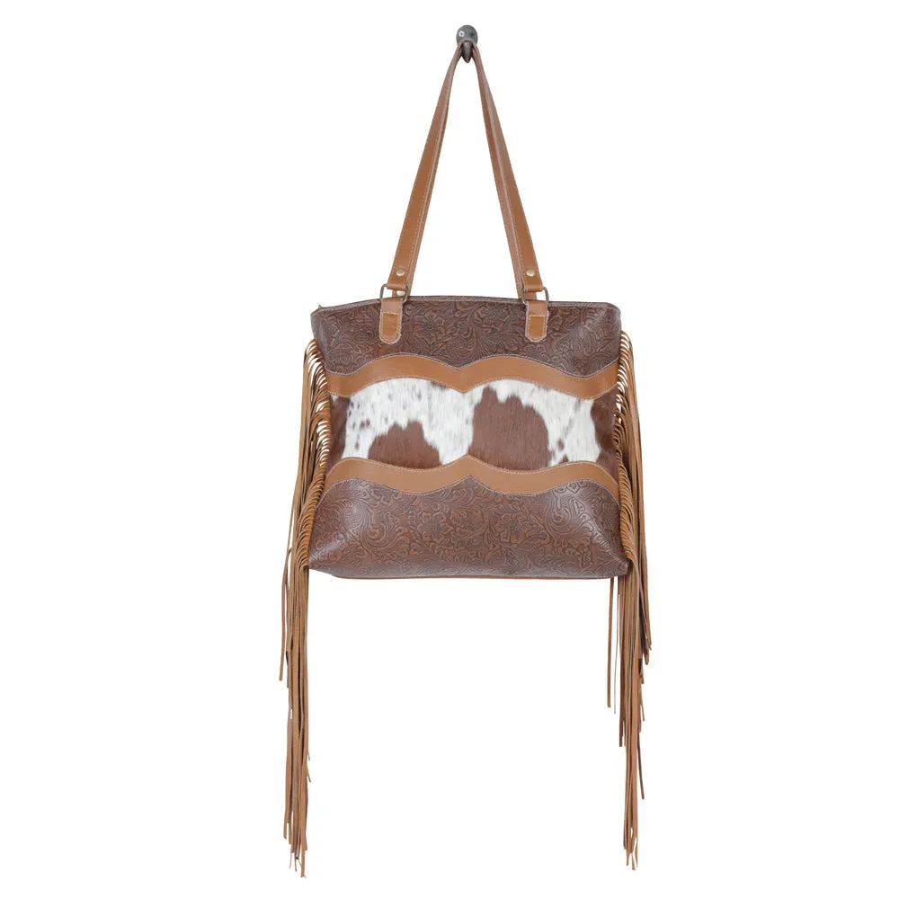 Infinity Leather & Hairon Bag sold by Myra Bag product image thumbnail 4