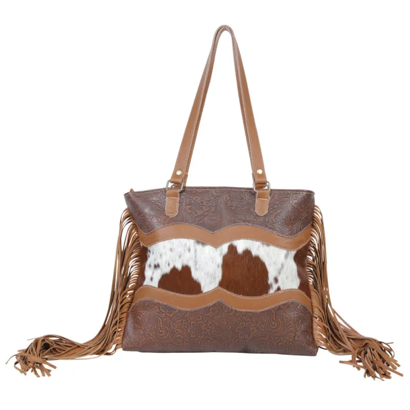 Infinity Leather & Hairon Bag sold by Myra Bag