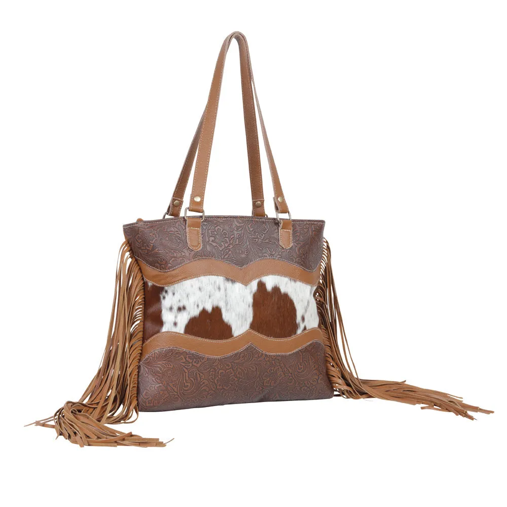 Infinity Leather & Hairon Bag sold by Myra Bag product image thumbnail 2