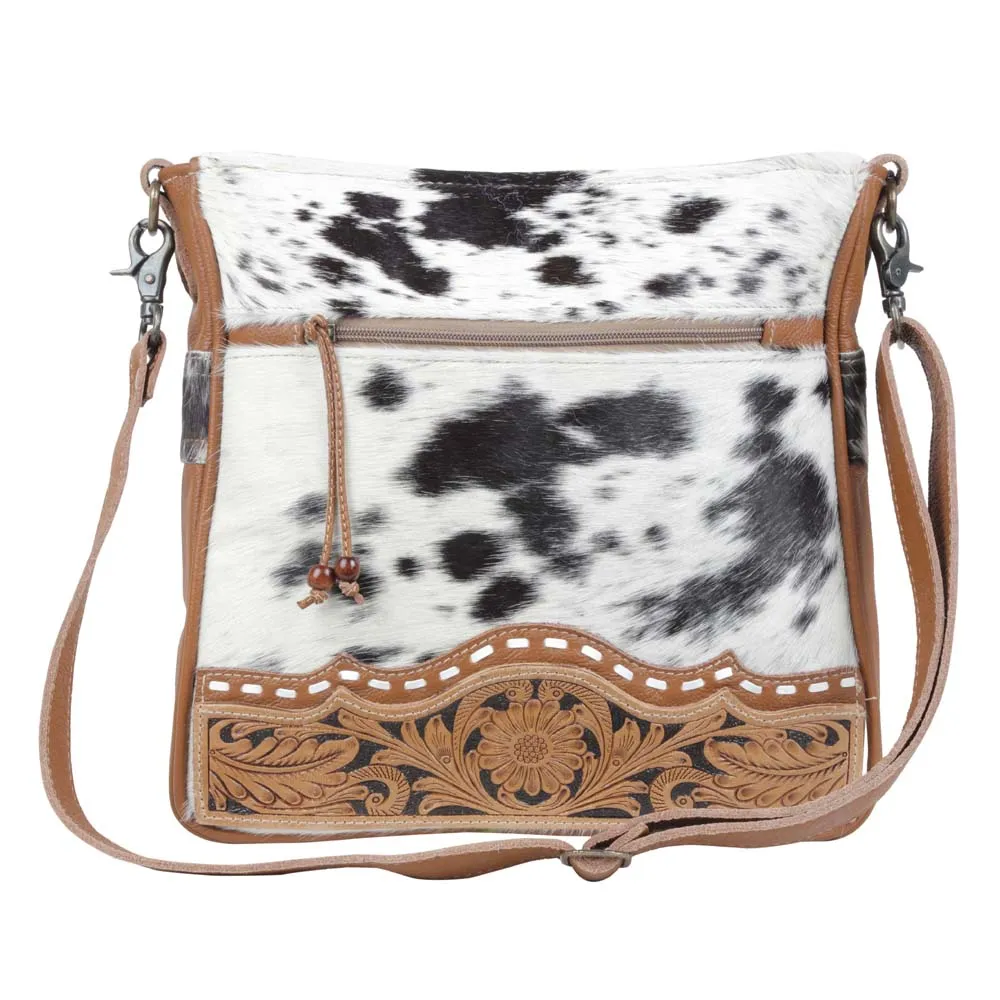Genetic Hand-Tooled Bag sold by Myra Bag