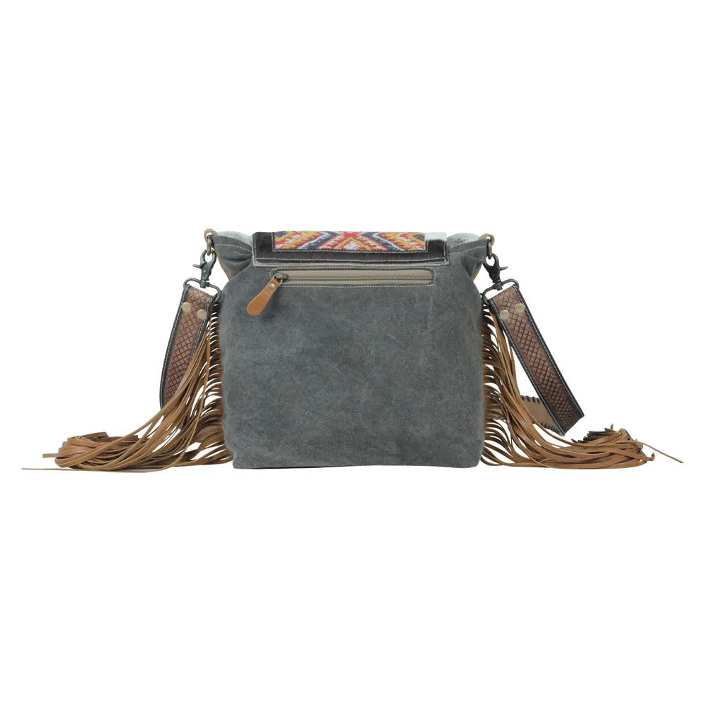 Resilience Canvas & Hairon Bag sold by Myra Bag product image thumbnail 3