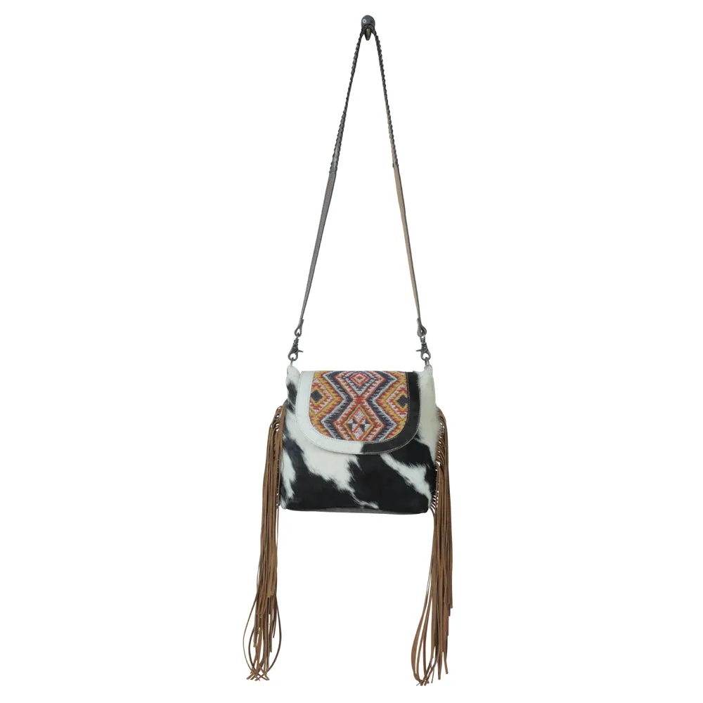 Resilience Canvas & Hairon Bag sold by Myra Bag product image thumbnail 4