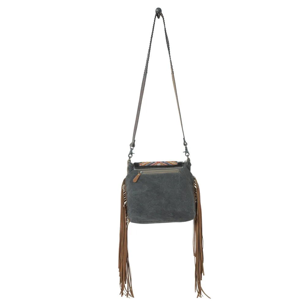 Resilience Canvas & Hairon Bag sold by Myra Bag product image thumbnail 5