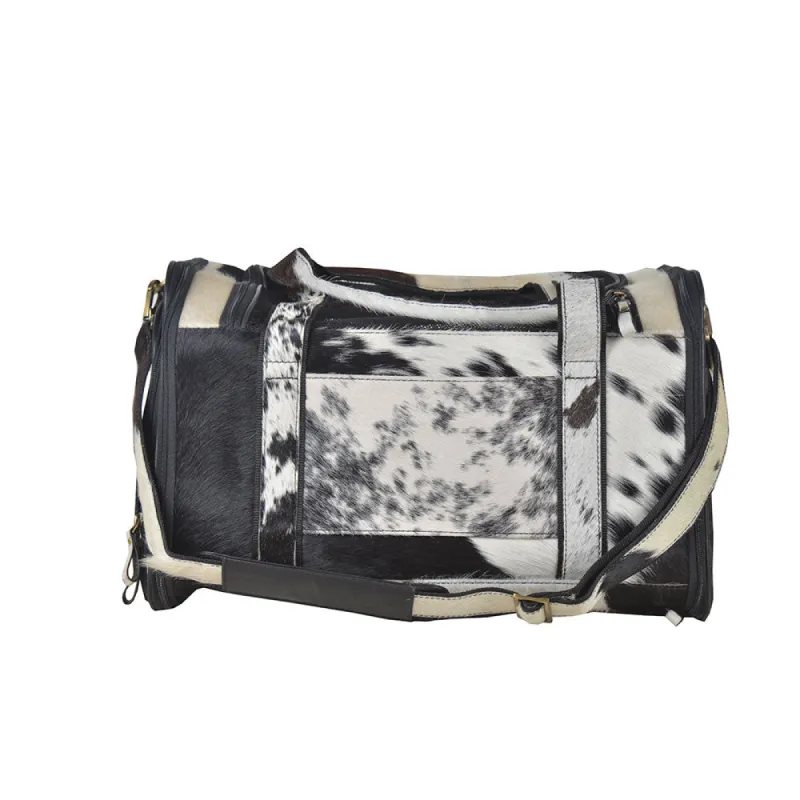 Smoke Hairon Leather Dog Bag sold by Myra Bag