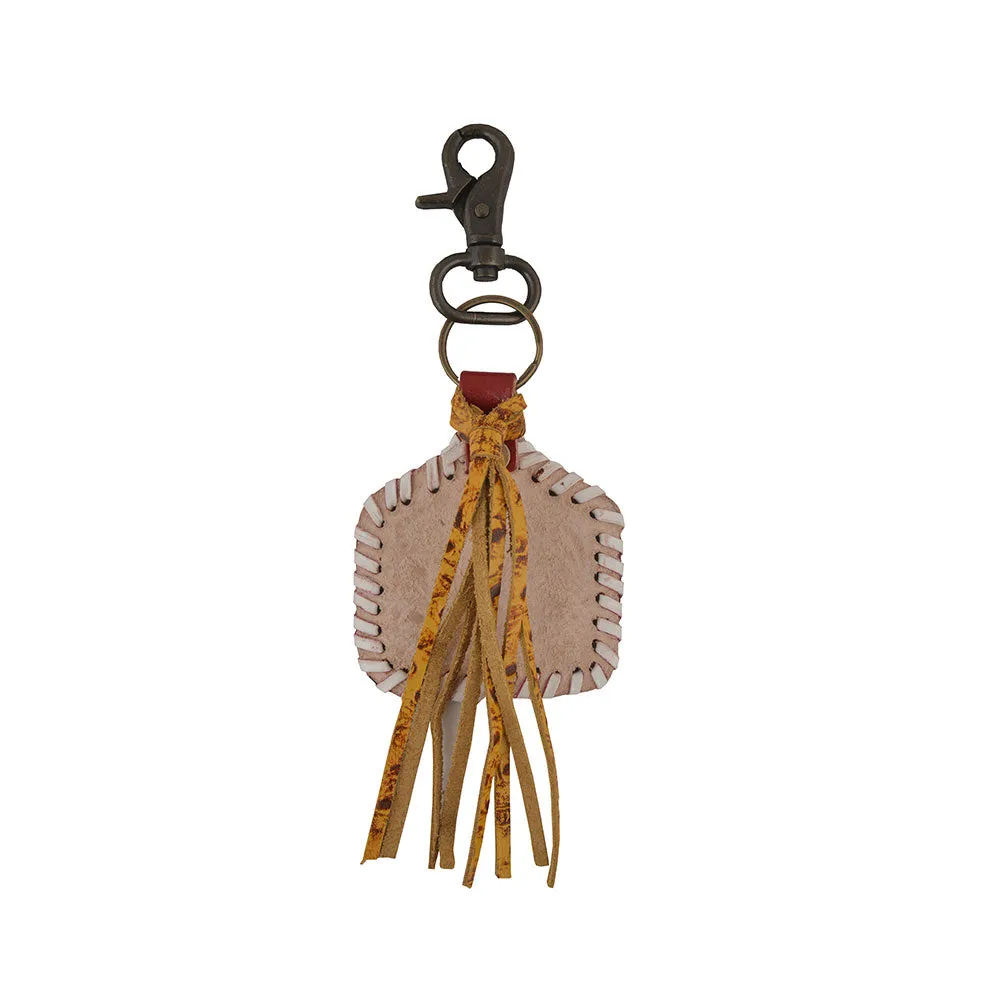 Golden ballet Leather Keychain sold by Myra Bag product image thumbnail 2