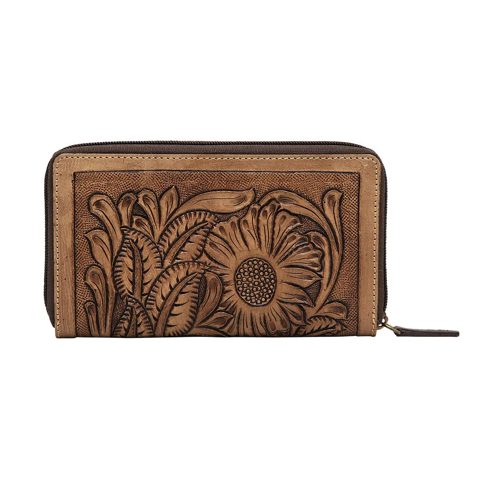 Brown Buds Wallet sold by Myra Bag product image thumbnail 3