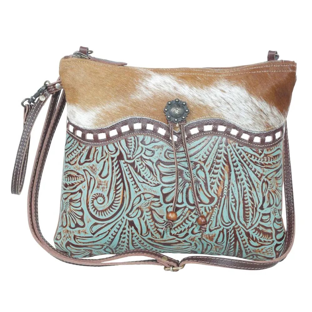 Blue isle Small & Crossbody Bag sold by Myra Bag
