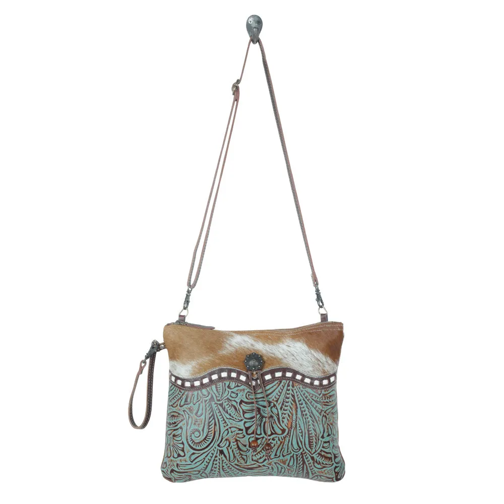 Blue isle Small & Crossbody Bag sold by Myra Bag product image thumbnail 4