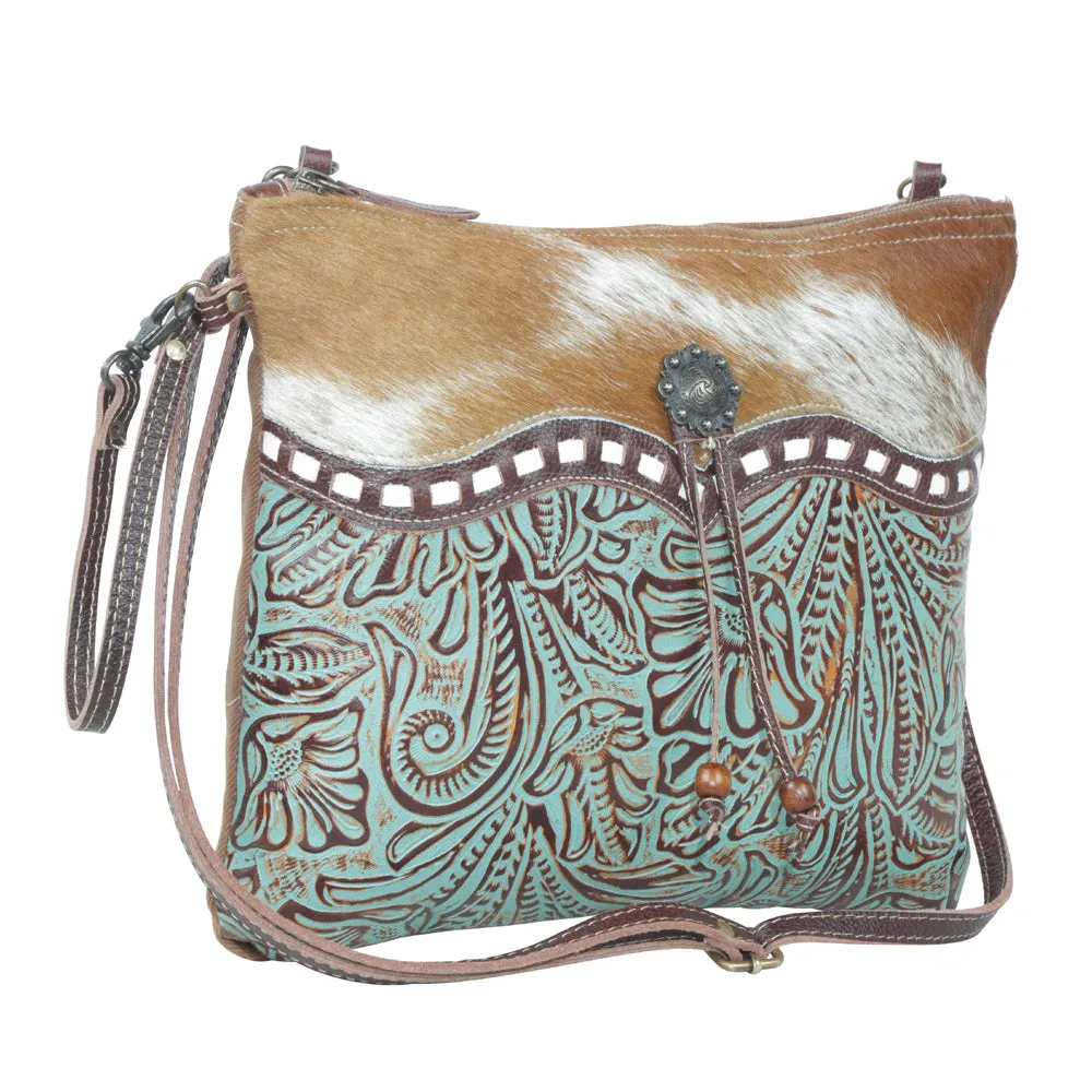 Blue isle Small & Crossbody Bag sold by Myra Bag product image thumbnail 2