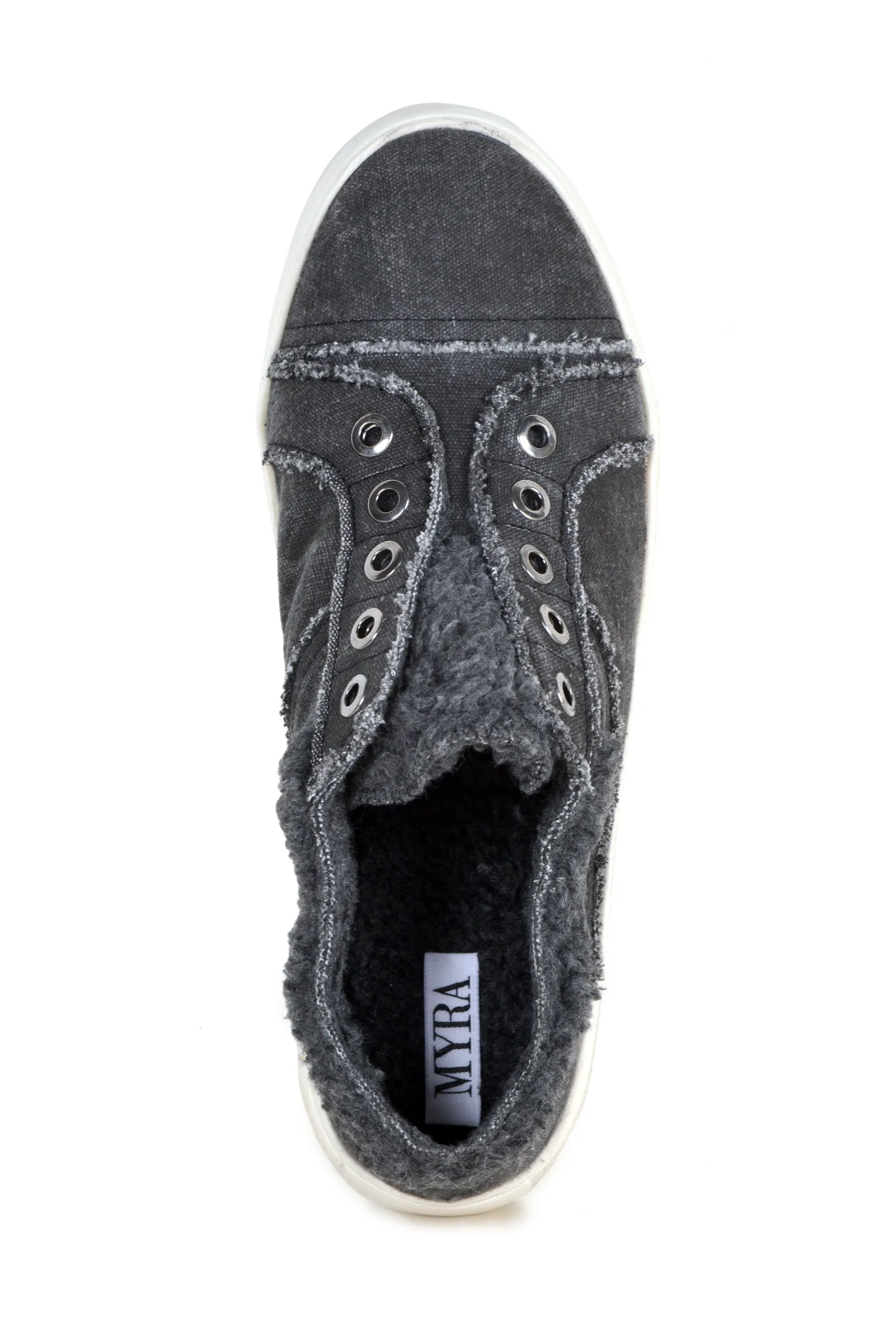 Old School Sneaker with Shearling Lining sold by Myra Bag product image thumbnail 4