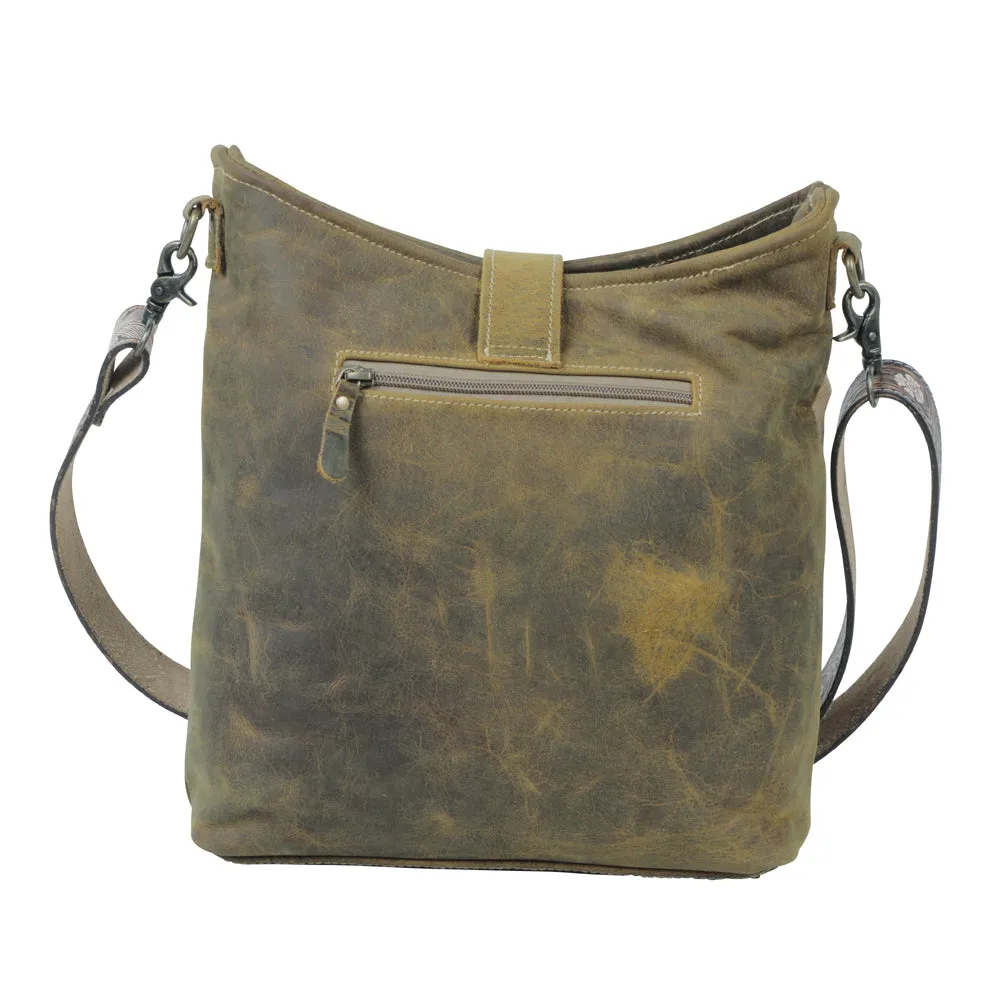 Hazel Hues Leather & Hairon Bag sold by Myra Bag product image thumbnail 3