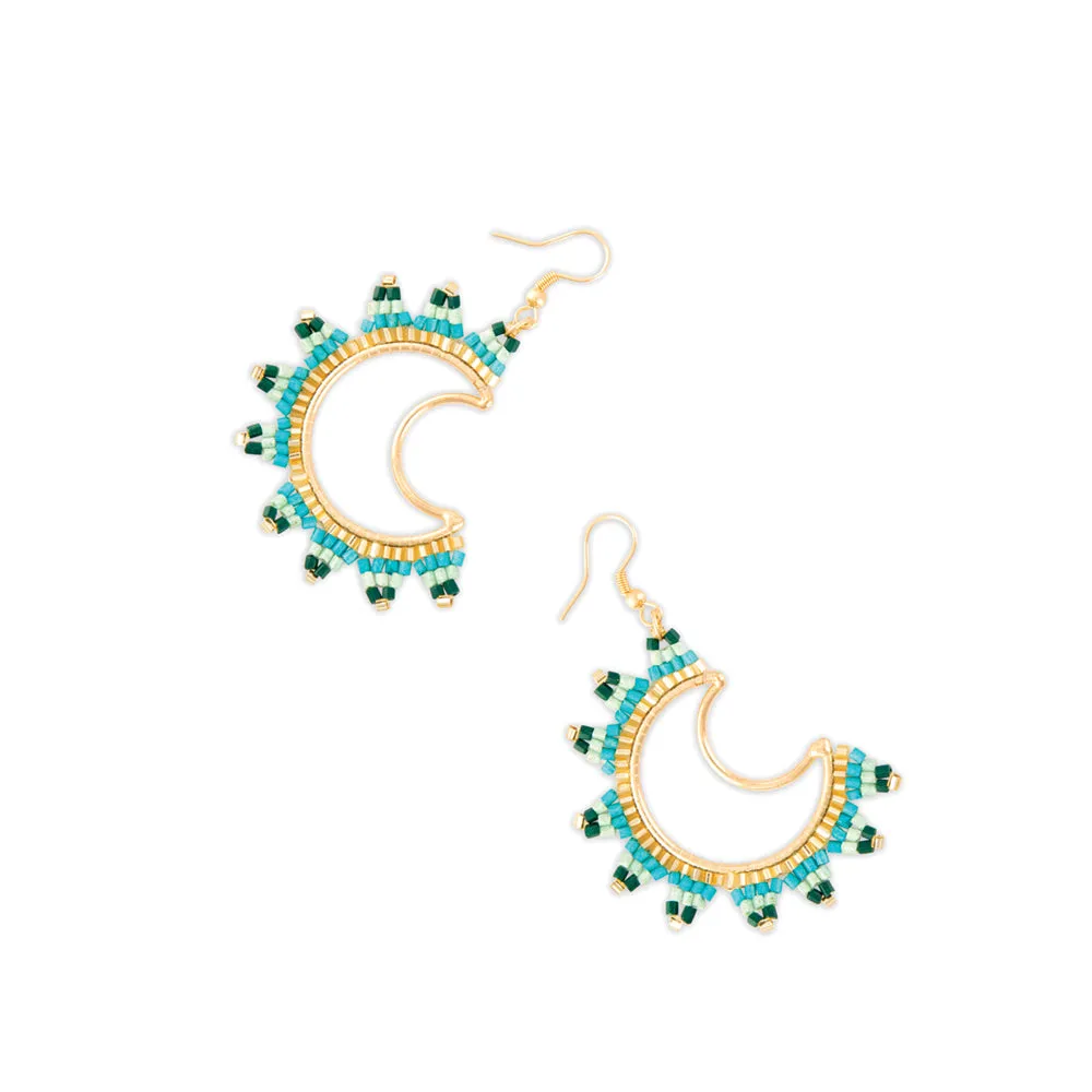 Moonface EARRING sold by Myra Bag product image thumbnail 2