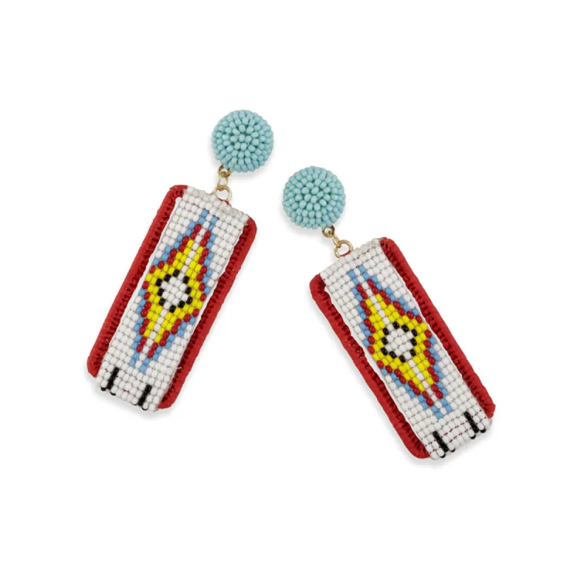 Beadflames EARRING sold by Myra Bag