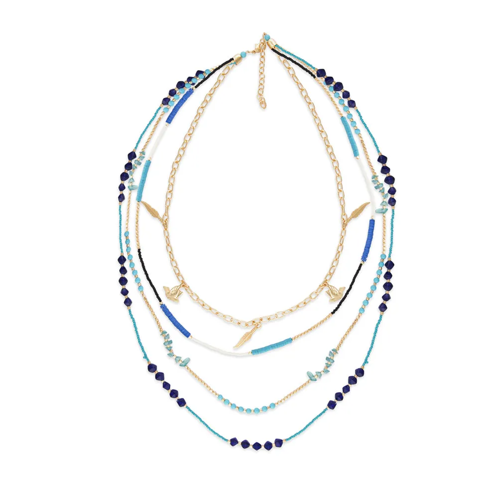 Beaded Chaos Necklace sold by Myra Bag product image thumbnail 2