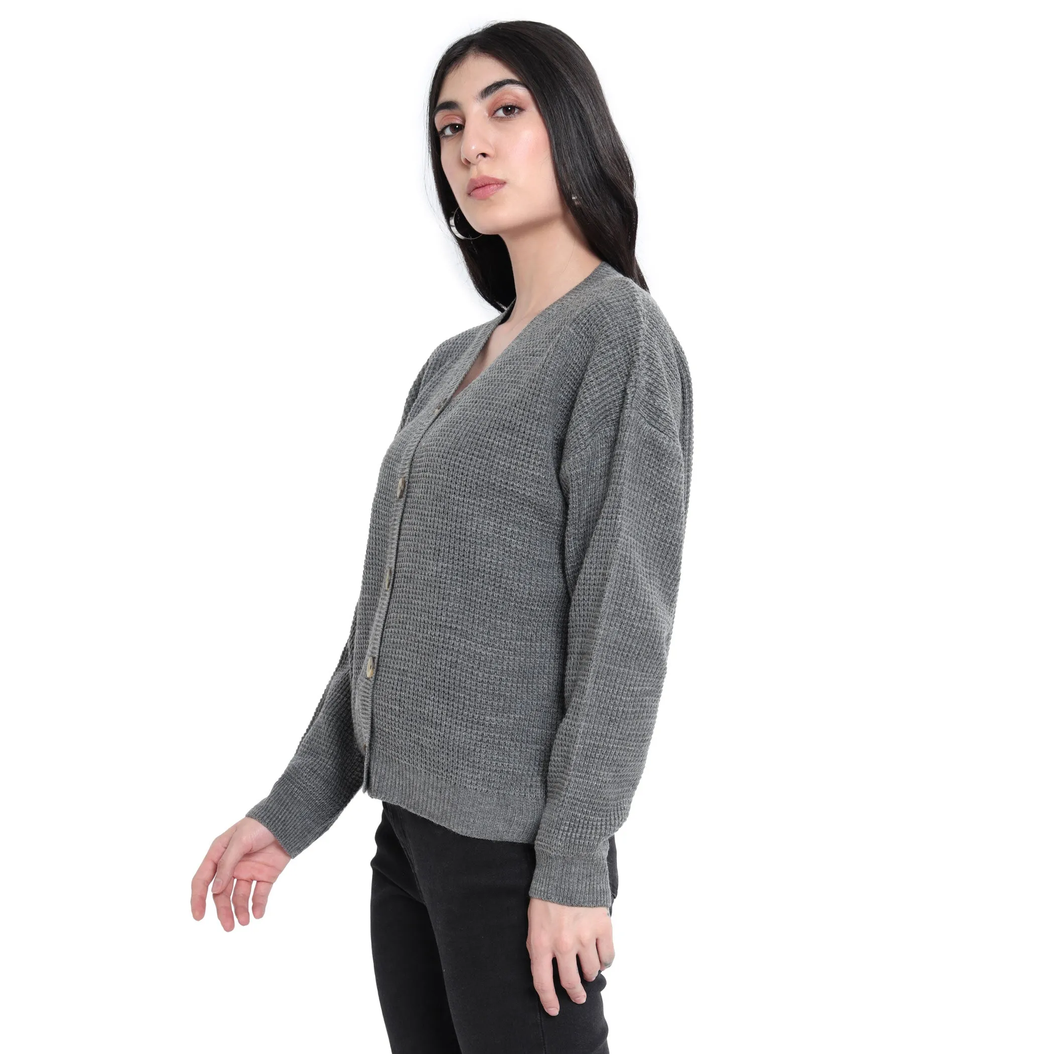 Button-Up Cardigan Sweater sold by Myra Bag product image thumbnail 3