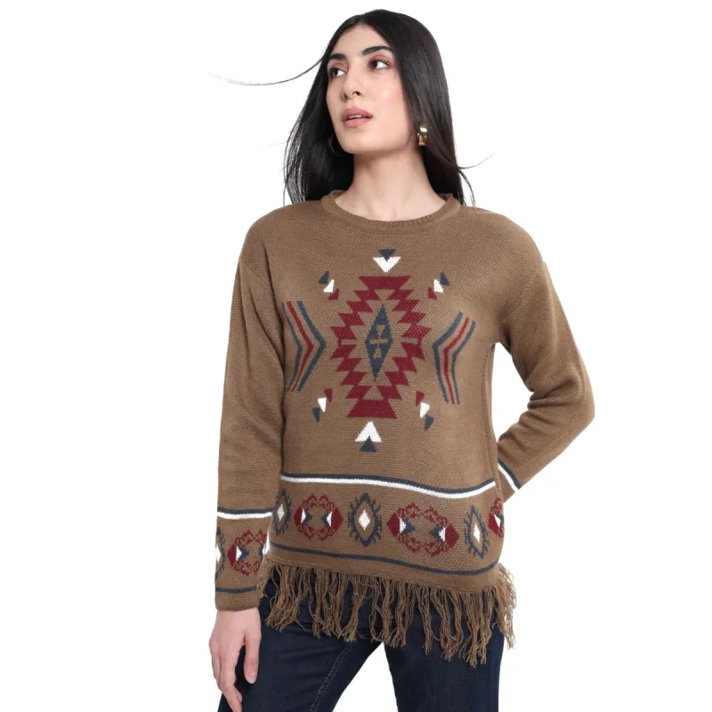 Boho-fit Sweater sold by Myra Bag