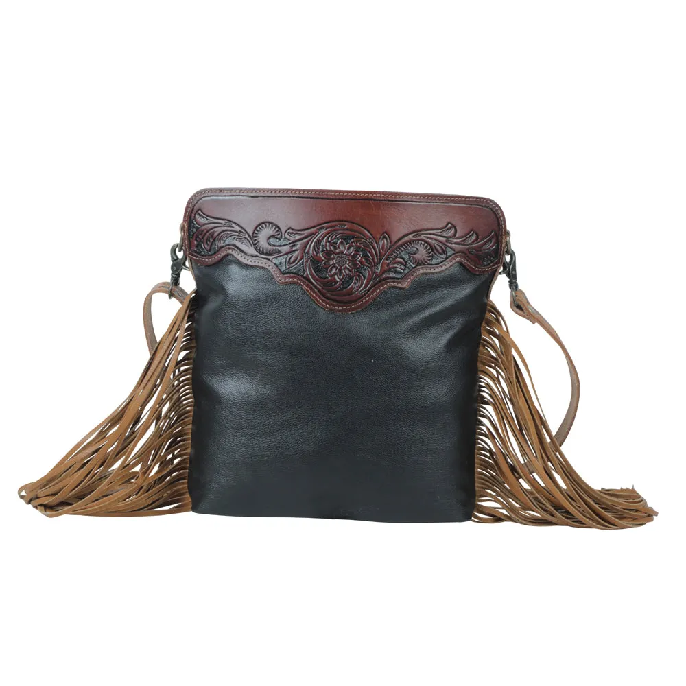 Blue moon Hand-Tooled Bag sold by Myra Bag product image thumbnail 3