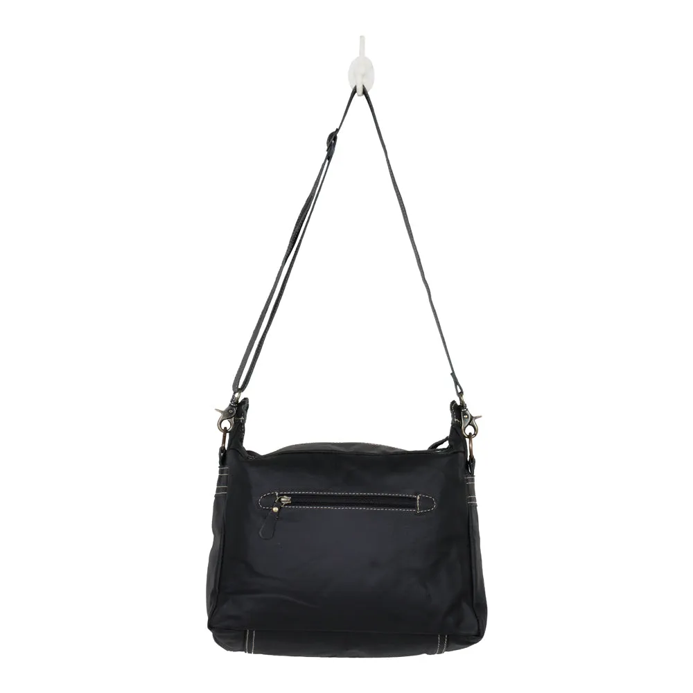 MODERN LEATHER AND HAIRON BAG sold by Myra Bag product image thumbnail 4