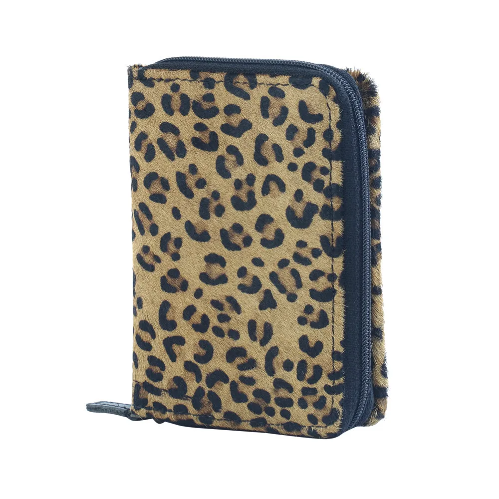 TINY TINSEL LEATHER AND HAIRON WALLET sold by Myra Bag product image thumbnail 2