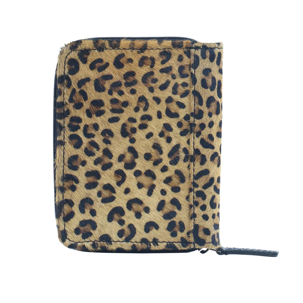 TINY TINSEL LEATHER AND HAIRON WALLET sold by Myra Bag product image thumbnail 3