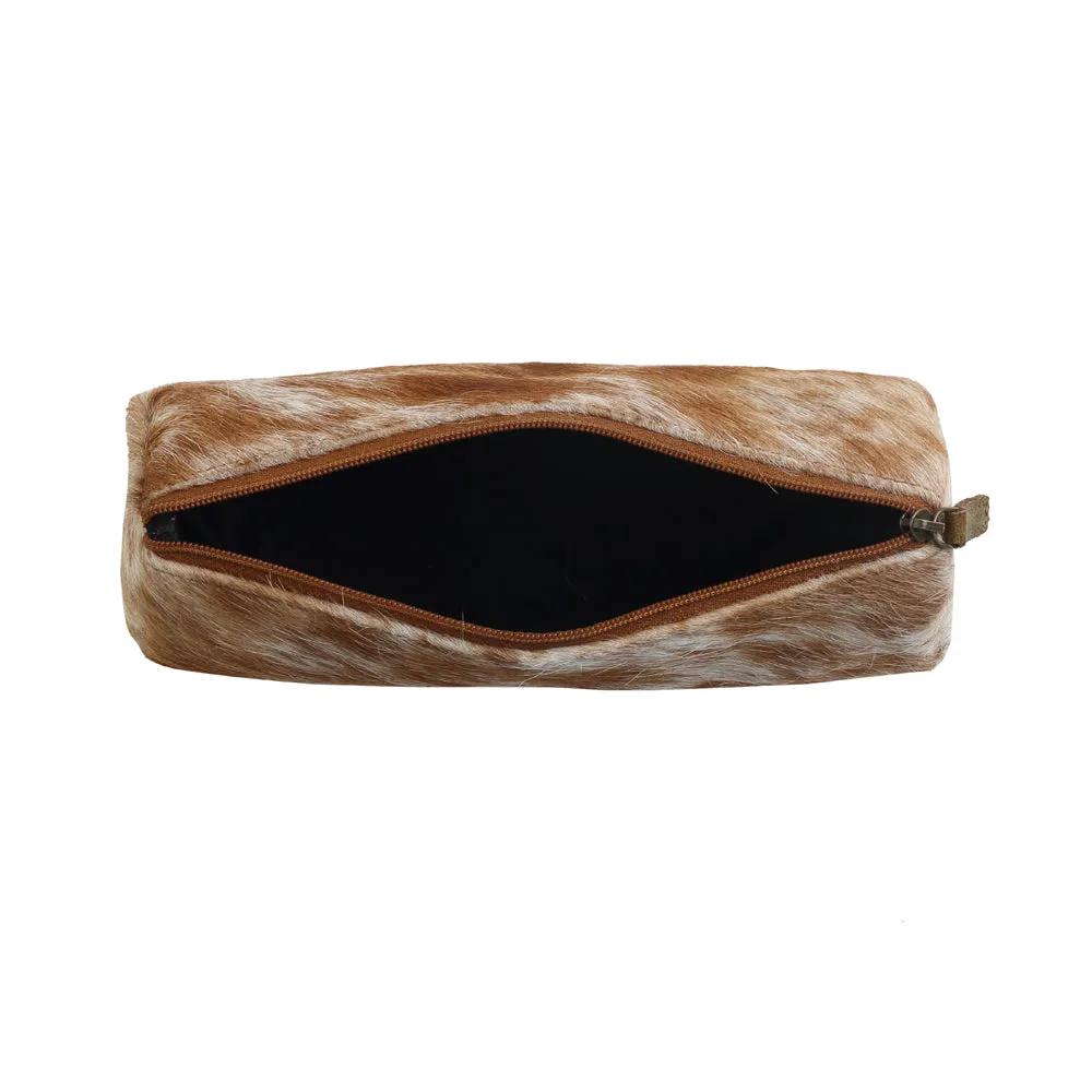 SANDY LEATHER AND HAIRON MULTI POUCH sold by Myra Bag product image thumbnail 4