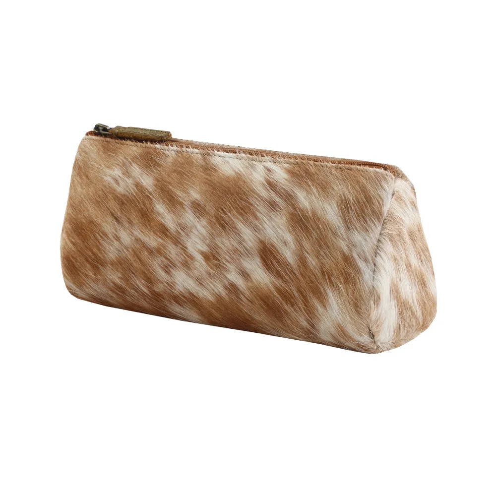 SANDY LEATHER AND HAIRON MULTI POUCH sold by Myra Bag product image thumbnail 2