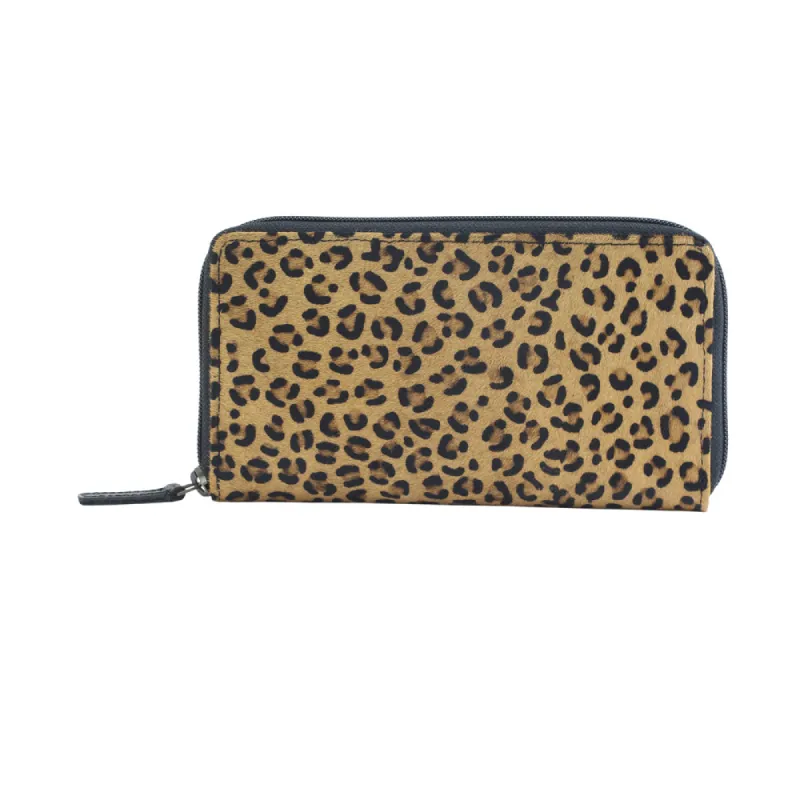 LEOÃ¢â‚¬Â°Ã›ÂªS FAVOURITE LEATHER AND HAIRON WALLET sold by Myra Bag