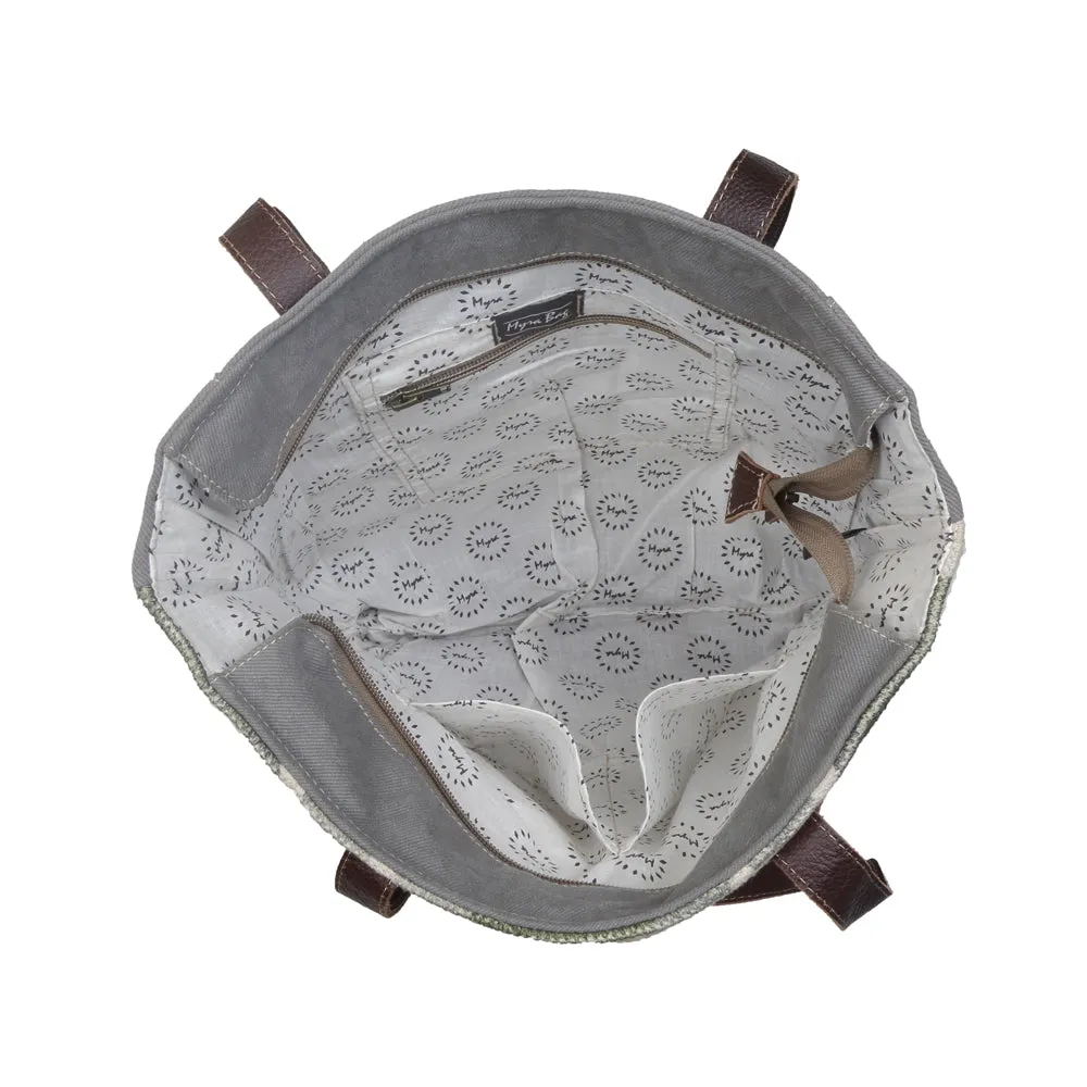 Checkered Tote Bag sold by Myra Bag product image thumbnail 4